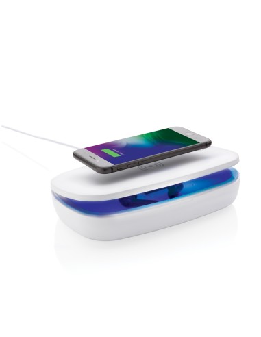 Sterilizzatore UV-C con caricatore wireless 5W