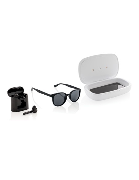 Sterilizzatore UV-C con caricatore wireless 5W