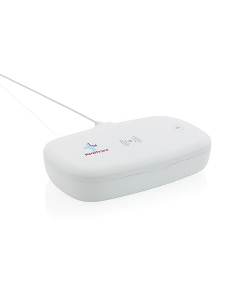 Sterilizzatore UV-C con caricatore wireless 5W