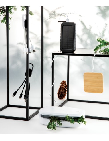 Sterilizzatore UV-C con caricatore wireless 5W