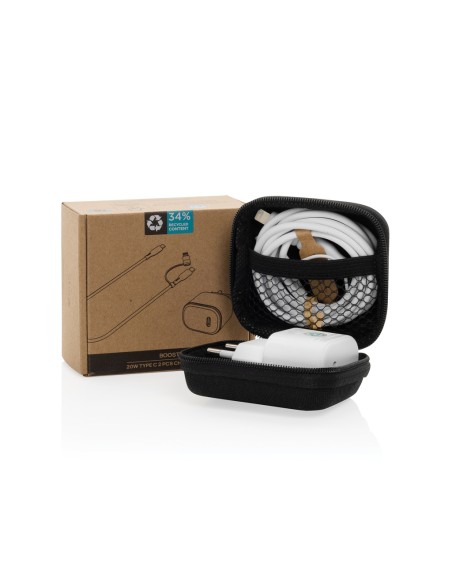 Set ricarica type C 20W 2 pezzi Boost in rPET RCS