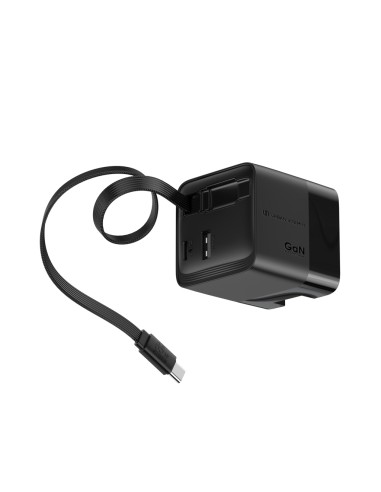 Caricatore GaN 65W cavo retrattile Urban Vitamin Mendocino