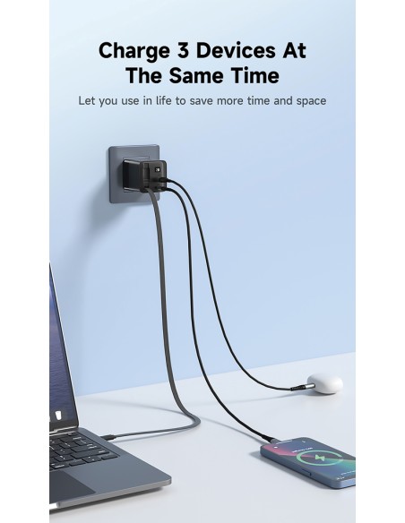 Caricatore GaN 65W cavo retrattile Urban Vitamin Mendocino