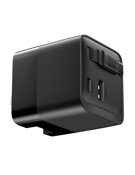 Caricatore GaN 65W cavo retrattile Urban Vitamin Mendocino