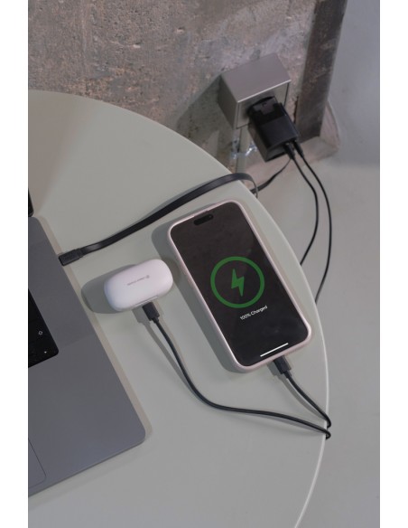 Caricatore GaN 65W cavo retrattile Urban Vitamin Mendocino