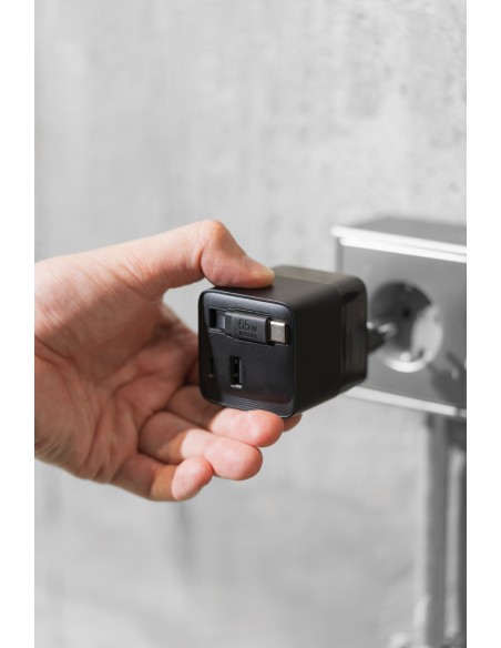 Caricatore GaN 65W cavo retrattile Urban Vitamin Mendocino