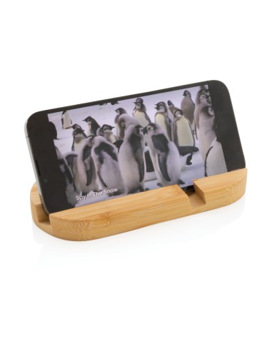 Porta tablet e smartphone in bambù