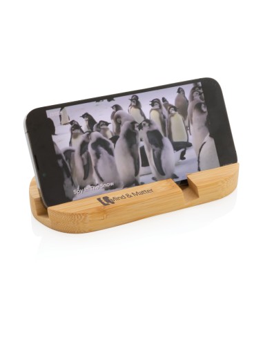Porta tablet e smartphone in bambù