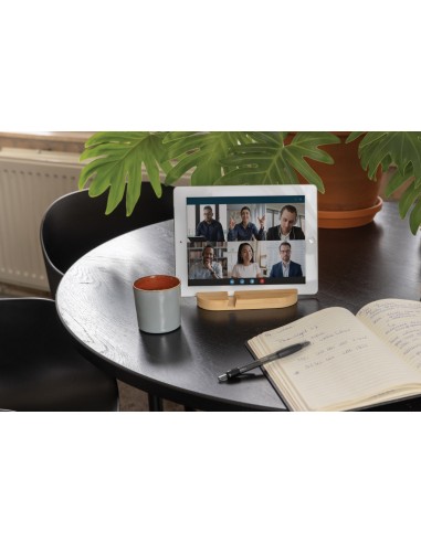 Porta tablet e smartphone in bambù