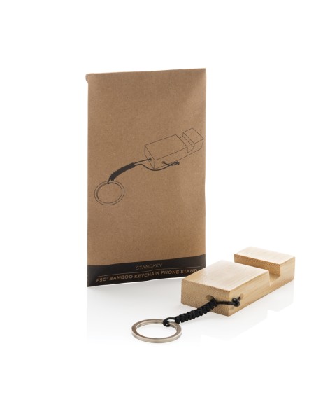 Portachiavi e supporto in bambù Standkey