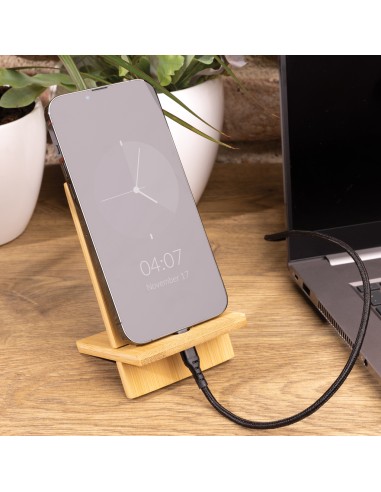 Supporto per smartphone in bambù