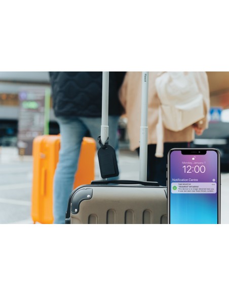 Etichetta bagagli Globefind rintracciabile in rPET RCSc