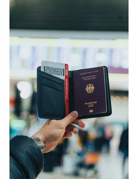 Porta Travelfinder rintracciabile in rPET RCS