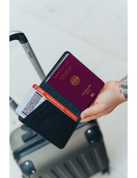 Porta Travelfinder rintracciabile in rPET RCS