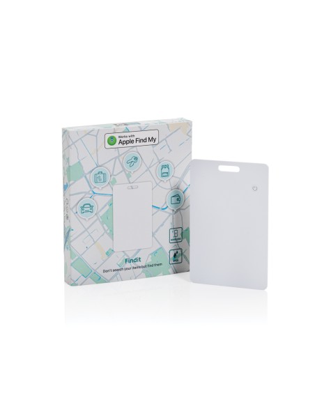 Card  ultrasottile ricaricabile Findit in rABS RCS