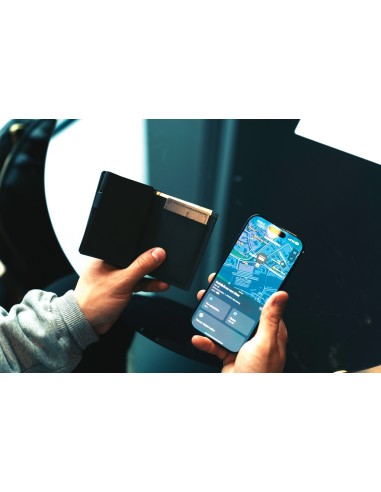 Porta carte di credito Seekcard rintracciabile in rPET RCS