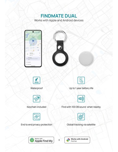 Finder Findmate Dual IPX5 in plastica riciclata RCS