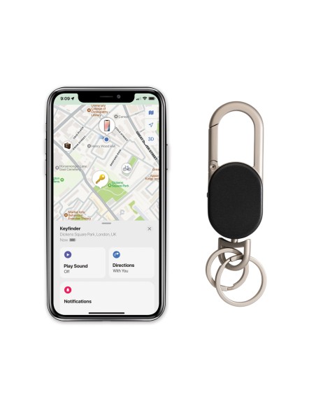 Portachiavi con localizzazione in tutto il mondo e type C