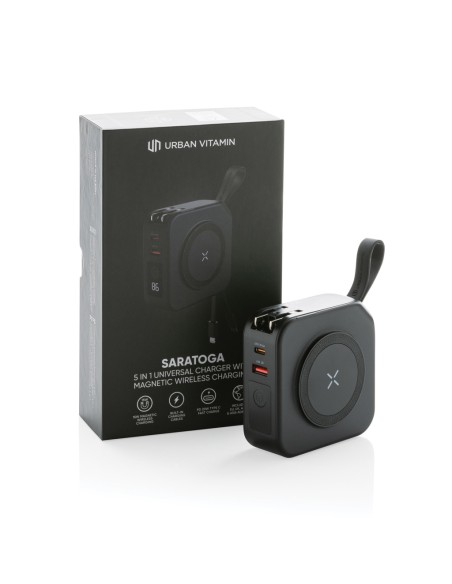 Caricatore 5 in 1 universale Urban Vitamin Saratoga
