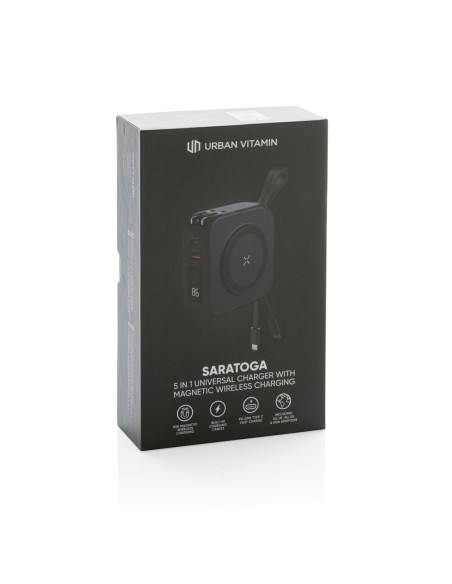 Caricatore 5 in 1 universale Urban Vitamin Saratoga
