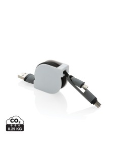 Cavo retrattile 3 in 1