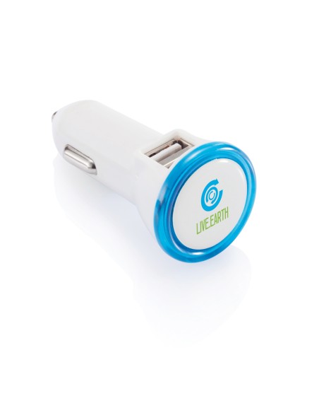 Caricatore a due uscite per auto