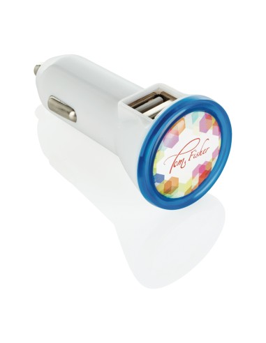 Caricatore a due uscite per auto