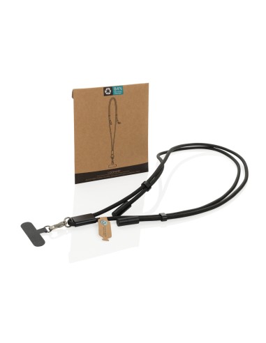 Cavo lanyard 60W regolabile LoopAmp in rPET RCS 160cm