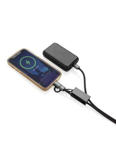 Cavo 60W Terra RCS con cavo doppio carica in rPET