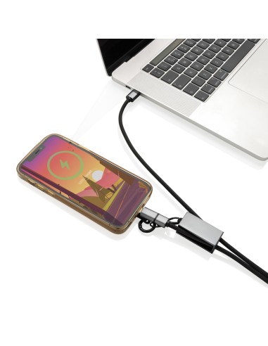 Cavo 60W Terra RCS con cavo doppio carica in rPET