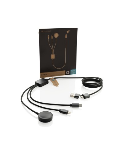 Cavo di ricarica Terra 6-in-1 in rPET RCS carica orologio