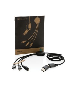 Cavo 60W Terra 6in1 da 120 cm in alluminio RCS