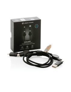 Cavo di ricarica veloce 60W Oakland 6in1, 1,2m rplastica RCS