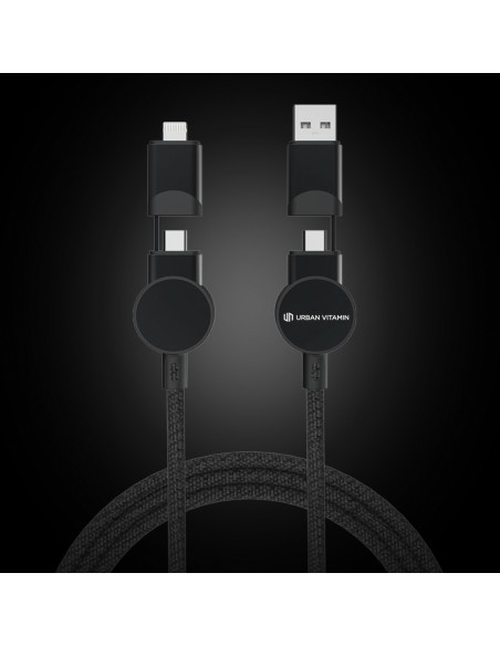 Cavo di ricarica veloce 60W Oakland 6in1, 1,2m rplastica RCS