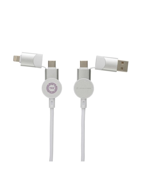 Cavo di ricarica veloce 60W Oakland 6in1, 1,2m rplastica RCS