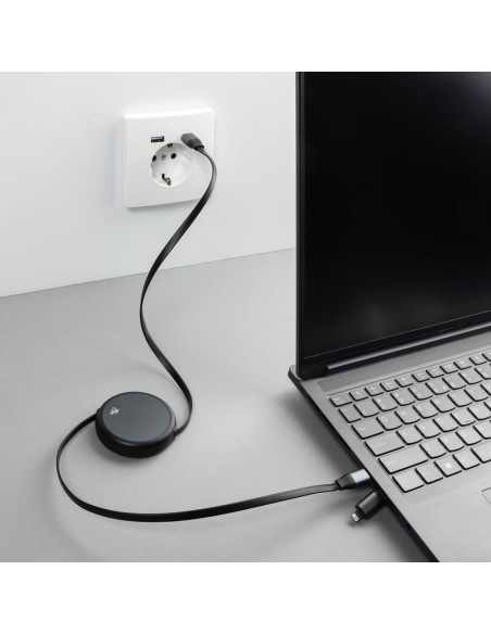 Cavo retrattile da 240W 2in1 Terra in rAlluminio RCS