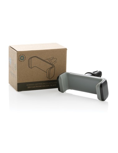Porta telefono da auto 360 Acar in plastica riciclata RCS