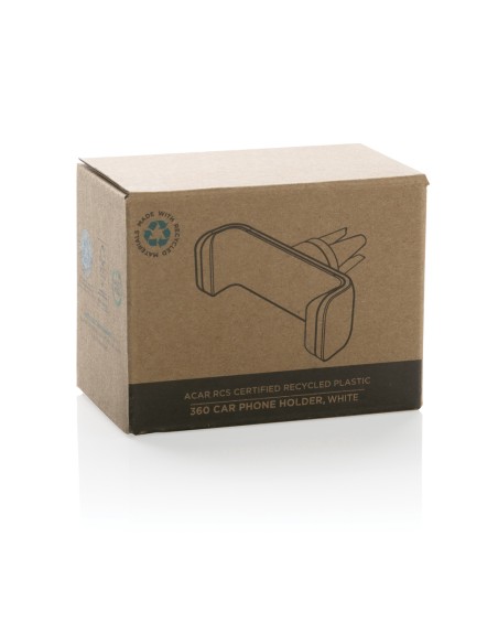 Porta telefono da auto 360 Acar in plastica riciclata RCS