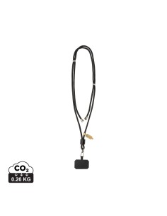 Lanyard regolabile porta telefono CarryLoop in rPET RCS