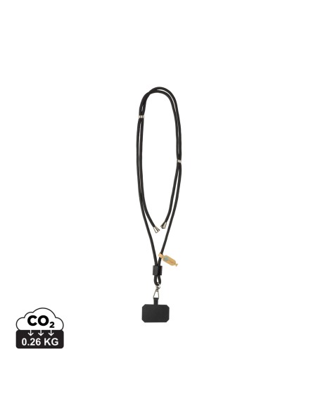 Lanyard regolabile porta telefono CarryLoop in rPET RCS