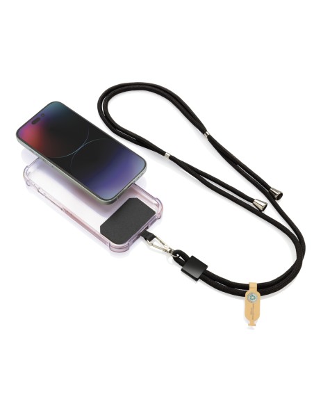 Lanyard regolabile porta telefono CarryLoop in rPET RCS