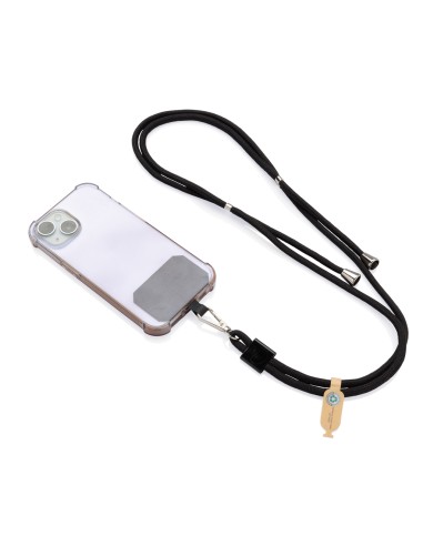 Lanyard regolabile porta telefono CarryLoop in rPET RCS