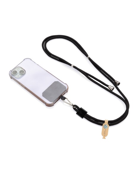 Lanyard regolabile porta telefono CarryLoop in rPET RCS