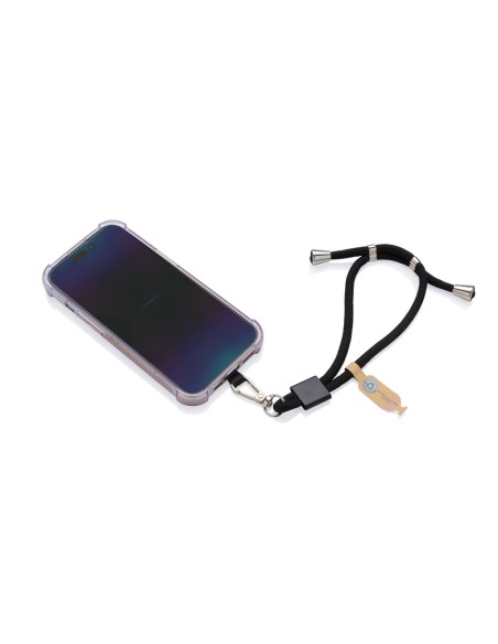 Bracciale regolabile porta telefono CarryLoop in rPET RCS