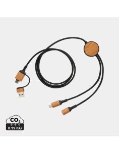 Cavo 6 in 1 Ohio in plastica riciclata RCS