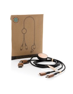 Cavo 6 in 1 Ohio in plastica riciclata RCS