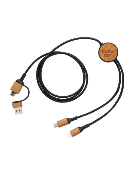 Cavo 6 in 1 Ohio in plastica riciclata RCS