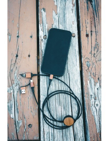 Cavo 6 in 1 Ohio in plastica riciclata RCS