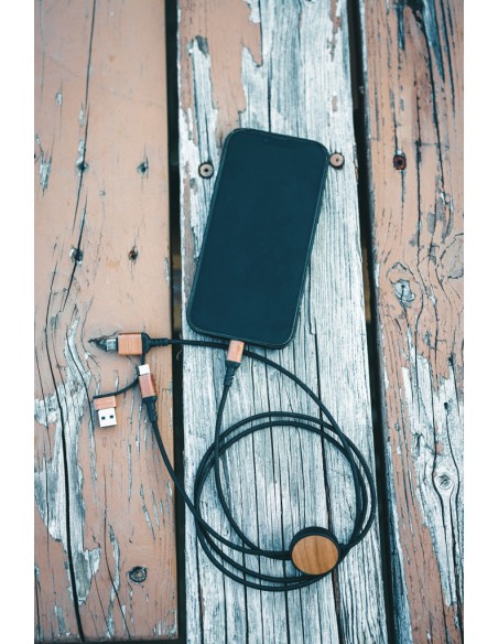 Cavo 6 in 1 Ohio in plastica riciclata RCS