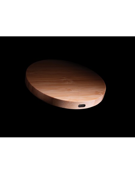 Caricatore wireless 5W in bambù